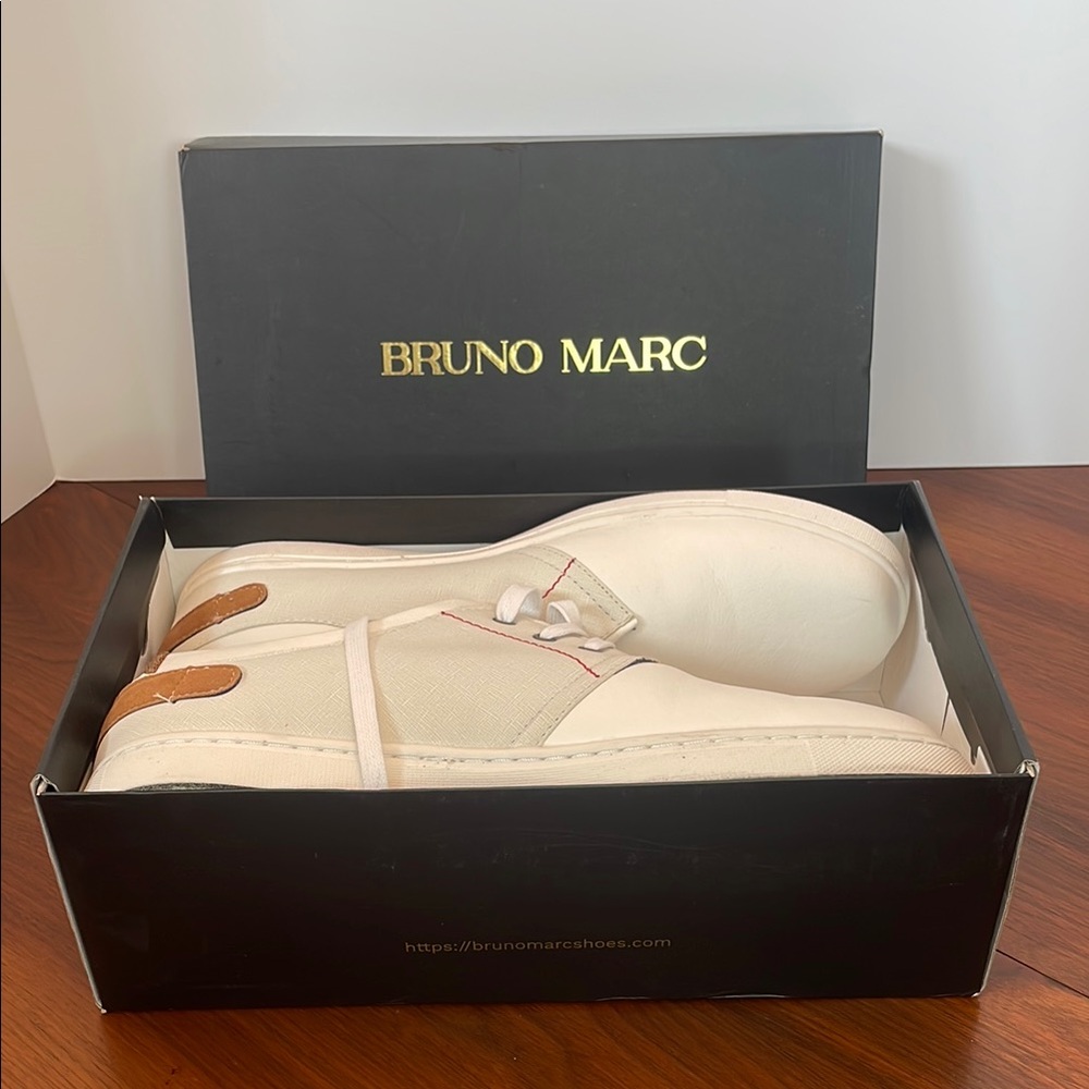 Bruno Marc White Casual Shoes